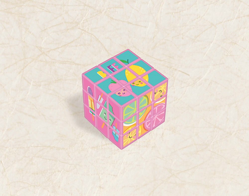 Trendy Girl Bulk Puzzle Cubes 6ct