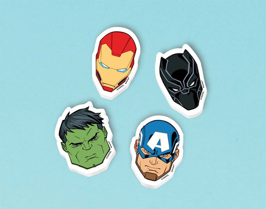 Marvel Powers Unite Erasers 8ct