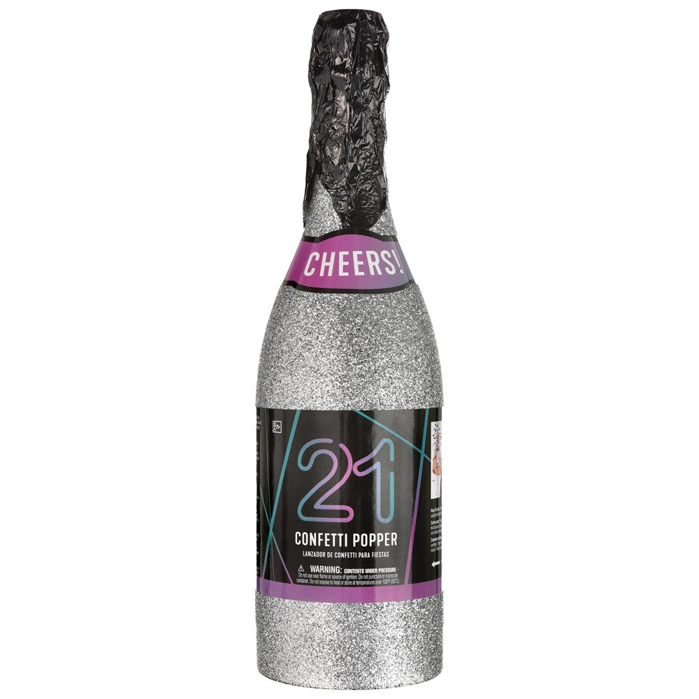 Finally 21 Confetti Bottle Popper