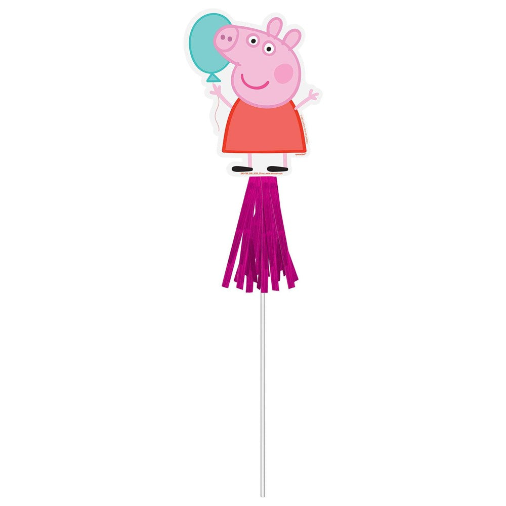 Peppa Pig Confetti Party Paper Wands 8ct
