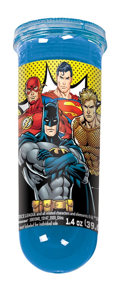 Justice League Heroes Unite Slime Tube Favors