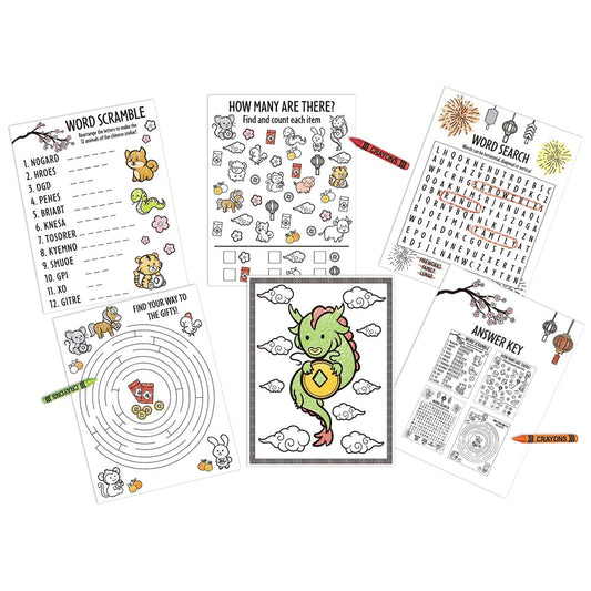 Chinese New Year Activity Sheets