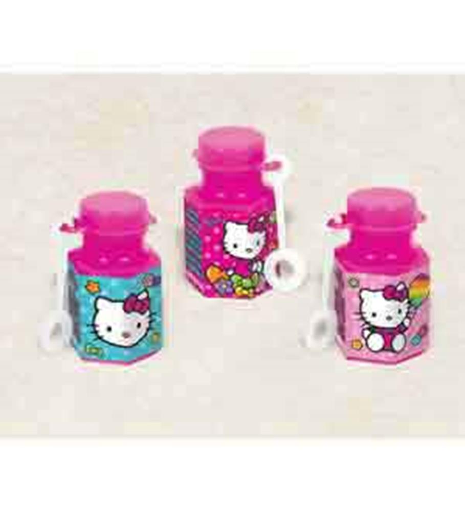 Burbujas arcoíris de Hello Kitty
