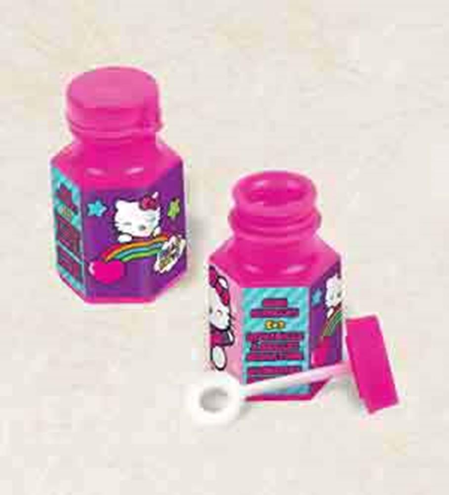 Hello Kitty Rainbow Mini Bubbles 12ct-Bulk