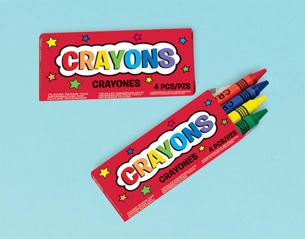 Mini Crayon Favors 12ct