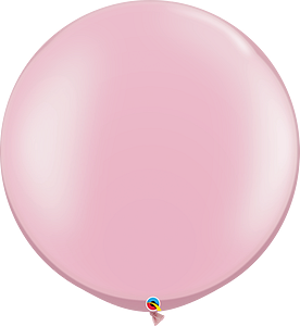 Qualatex Globo de látex rosa perla de 30 pulgadas, 2 unidades