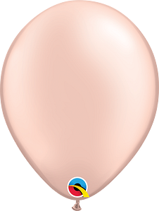 Qualatex 11 Inch Pearl Peach Latex Balloons 25ct