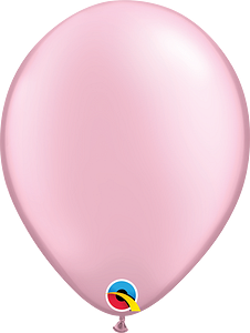 Globos de látex rosa perla Qualatex de 11 pulgadas, 25 unidades