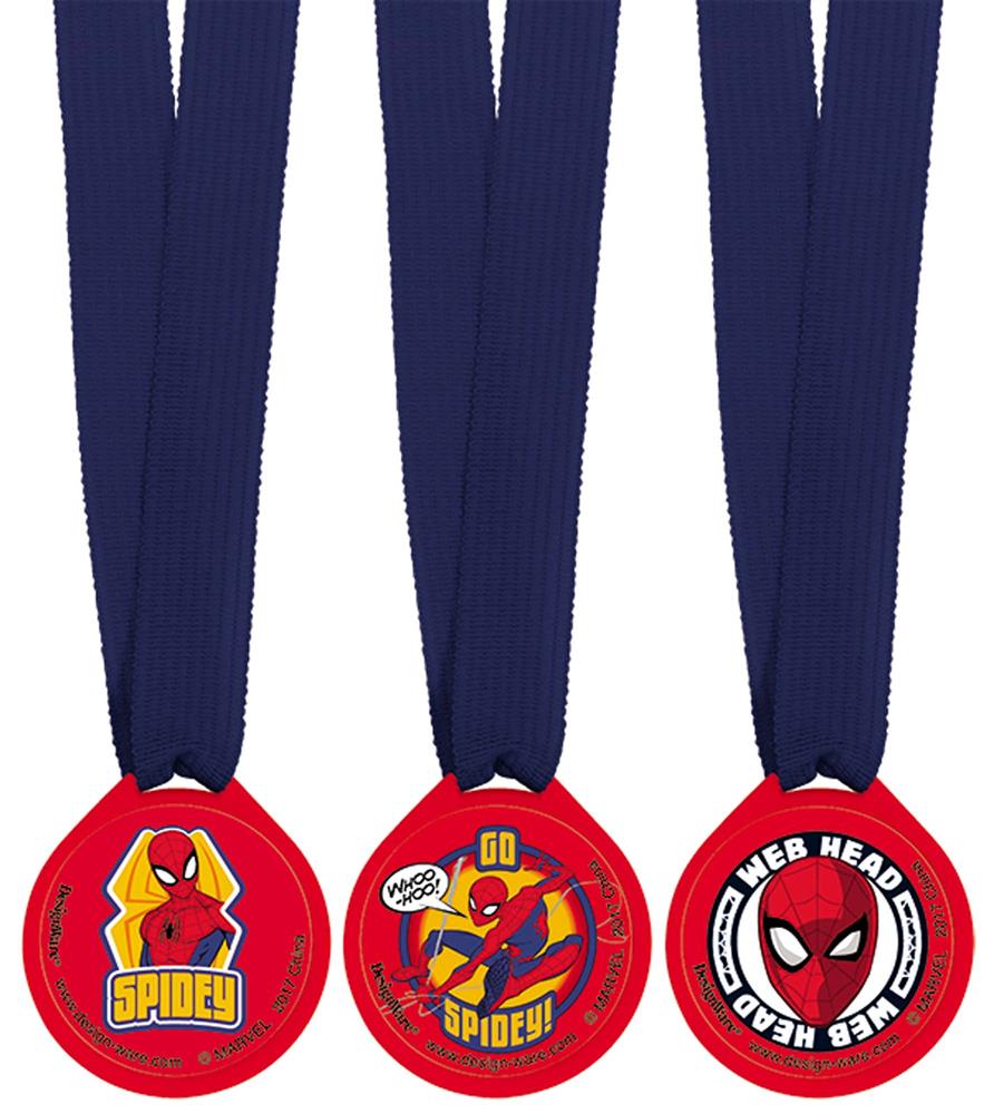 Spiderman Webbed Wonder Medal 12ct