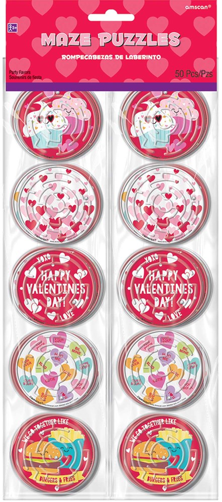 Valentine Characters Maze Puzzles Mega Value Pack