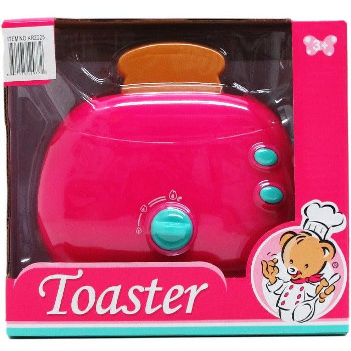 4.5in Toy Toaster W/ 2pc 2.5in Bread - Toy World Inc
