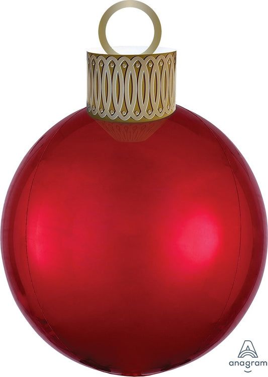 Red ORBZ Ornament Kits XL 20in Balloon