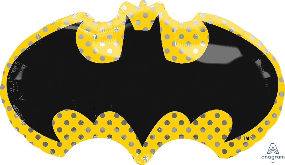 Anagram Batman Supershape 30 inch Foil Balloon 1ct
