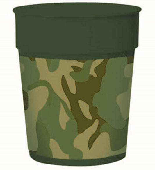 Camouflauge Party Cup 16oz