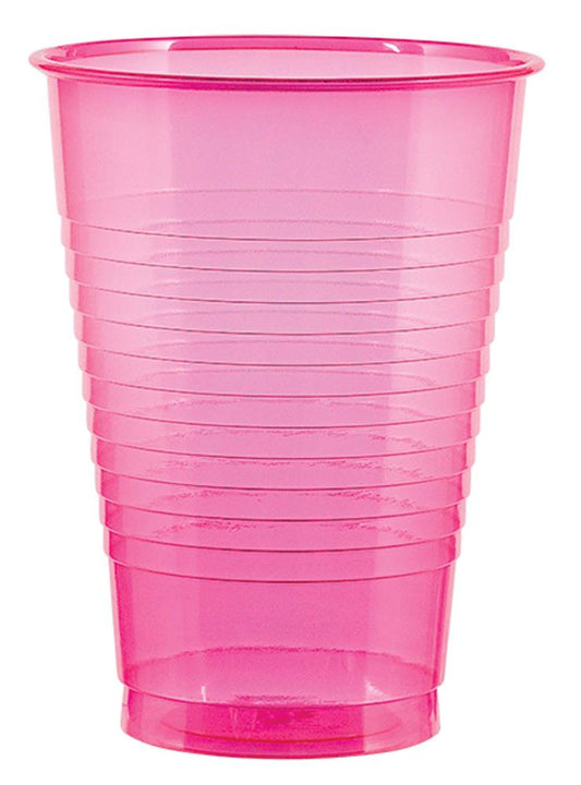 Neon Pink Cup 16oz 50ct
