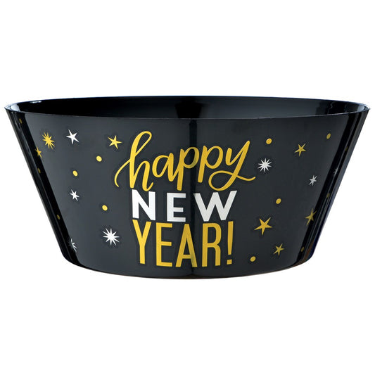 New Years Serving Bowl