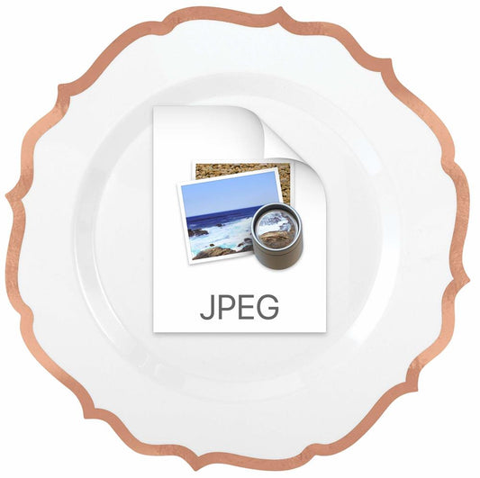 Premium Plate 10.25in 10ct - Ornt W/ Rg