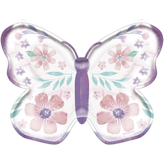 Flutter 7in Butterfly Shaped Plate