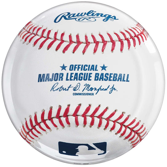 MLB Rawlings Round Platter