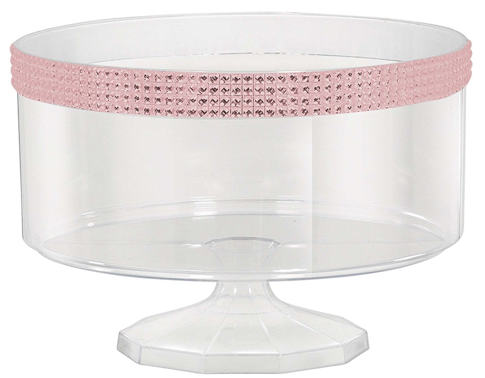 Trifle Container Medium with New Pink Gems