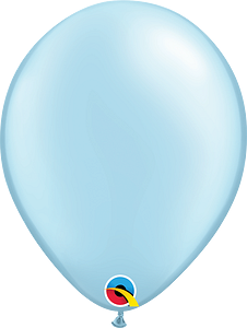 Qualatex 5 Inch Pearl Light Blue Latex 100ct