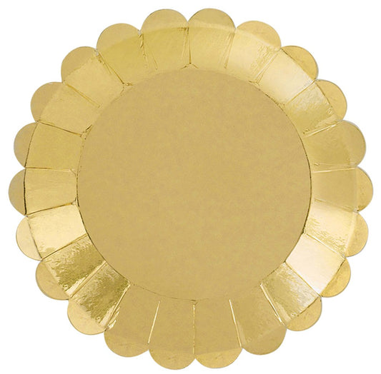 Yay Cocktail Party Plate 4in 36ct - Scallop