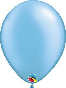 Qualatex 11 Inch Pearl Azure Latex Balloons 100ct
