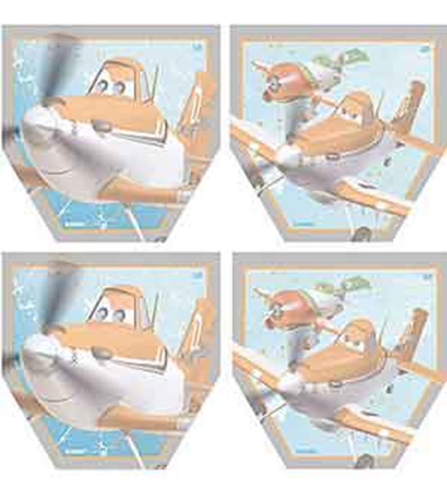 Disney Planes Shaped Notepads 4ct