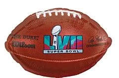 31 inch 2023 Superbowl 57 Shaped Foil Balloon 1ct