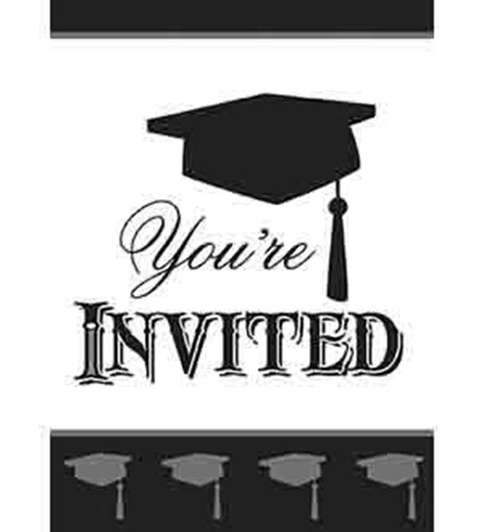 Simply Grad Invites 8ct