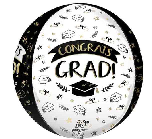 Anagram Grad Icons Orbz 16 inch Foil Balloon 1ct