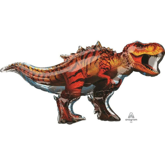 45in Jurassic World T-Rex Shaped Foil Balloon - Toy World Inc