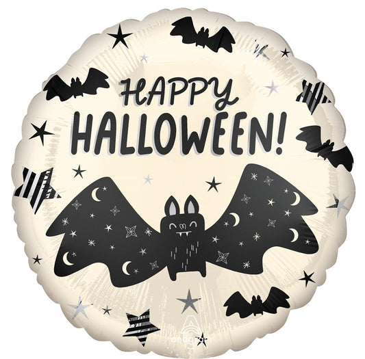 Anagram Halloween Bat Attack 17 inch Foil Balloon 1ct