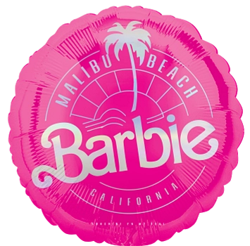 Anagram Barbie the Movie 18 inch Foil Balloon 1ct