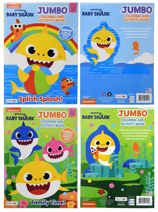 Baby Shark 80 Pg. Coloring Book 2