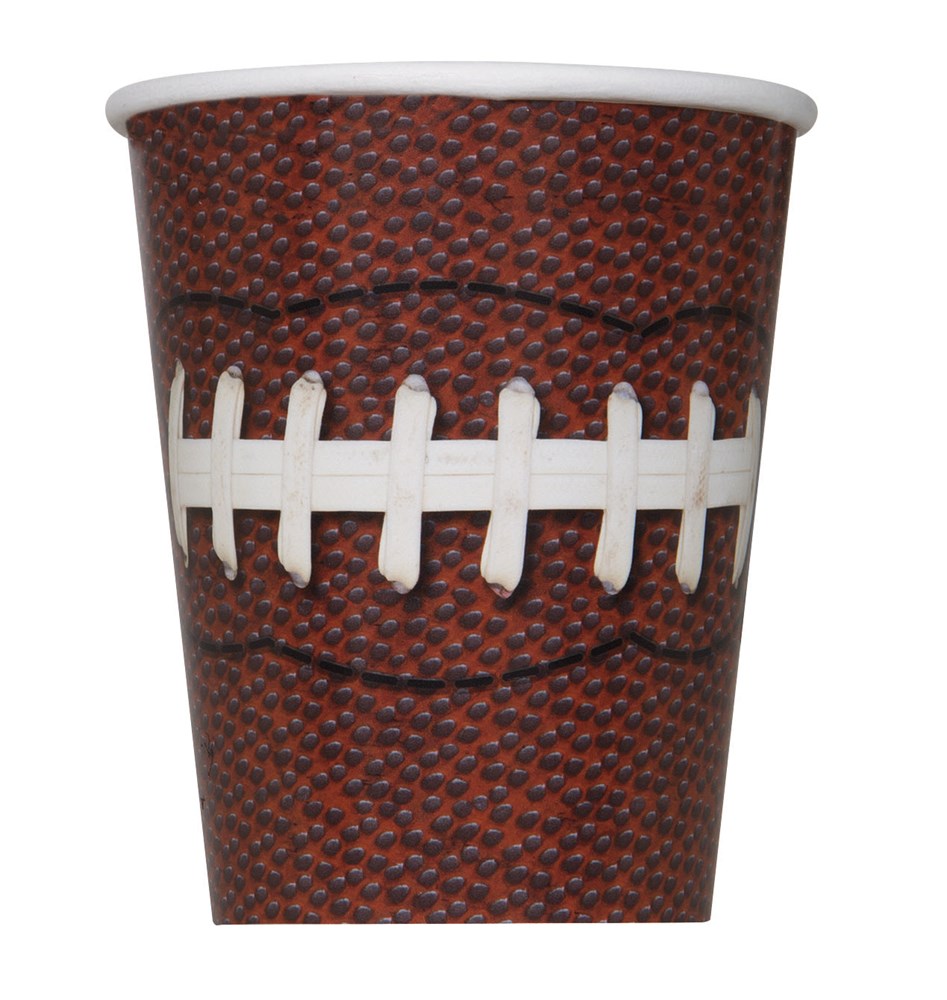 Football Party Cup 9oz 8ct