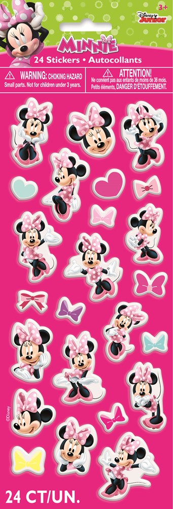 Minnie Bowtique Puffy Sticker Sheet