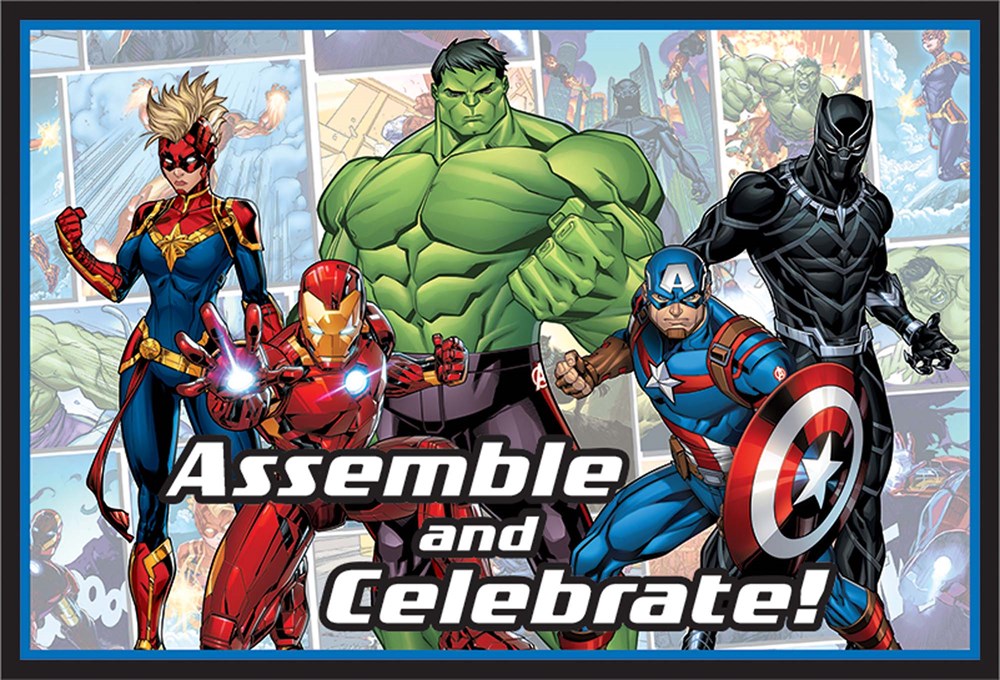 Marvel Powers Unite Invitations 8ct