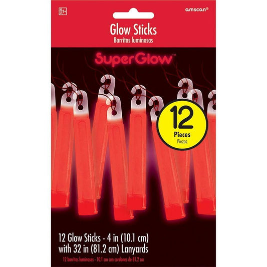 4in Glow Stick Value Pack Multi Color 12ct. - Toy World Inc