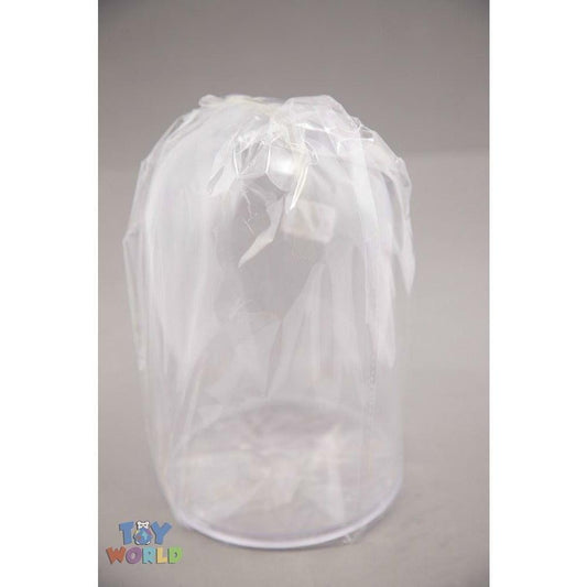 5.5inD x 8.5inH Plastic Dome W/Base - Clear - Toy World Inc