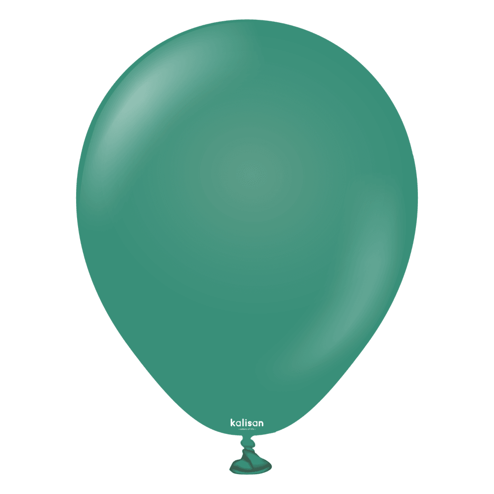 5 inch Kalisan Retro Sage Latex Balloons 100ct - Toy World Inc