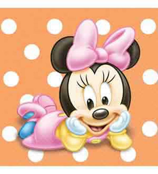 Minnie 1st Birthday Napkin (S) 16ct