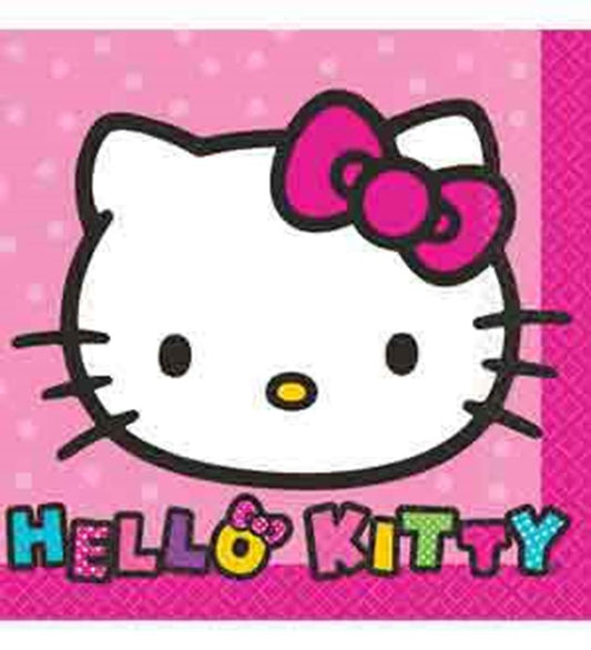 Servilleta Arcoiris Hello Kitty (S) 16ct
