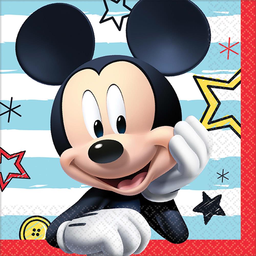 Mickey On The Go Napkin (S) 16ct