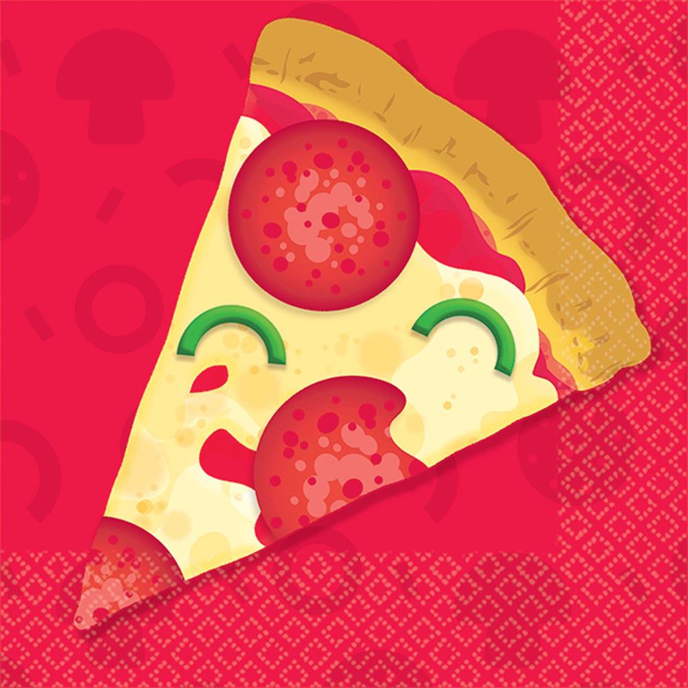 Pizza Party Napkin (S) 16ct