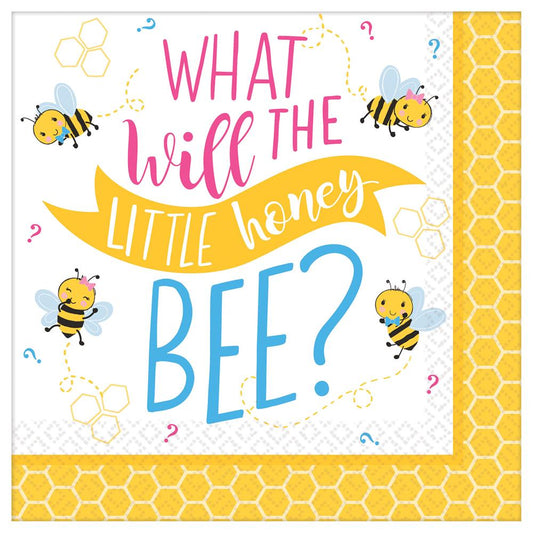 What Will It Bee Napkin (S) 16ct