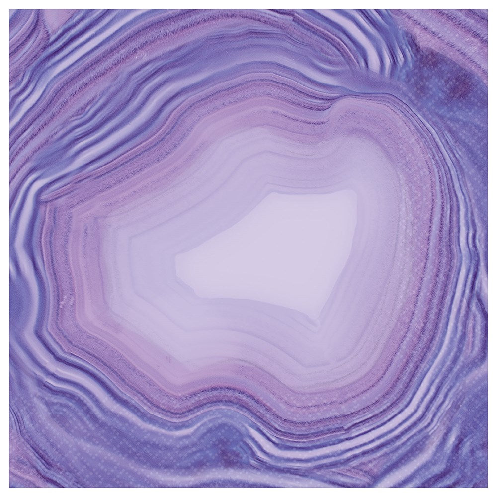 Purple Geode Napkin (S) 16ct