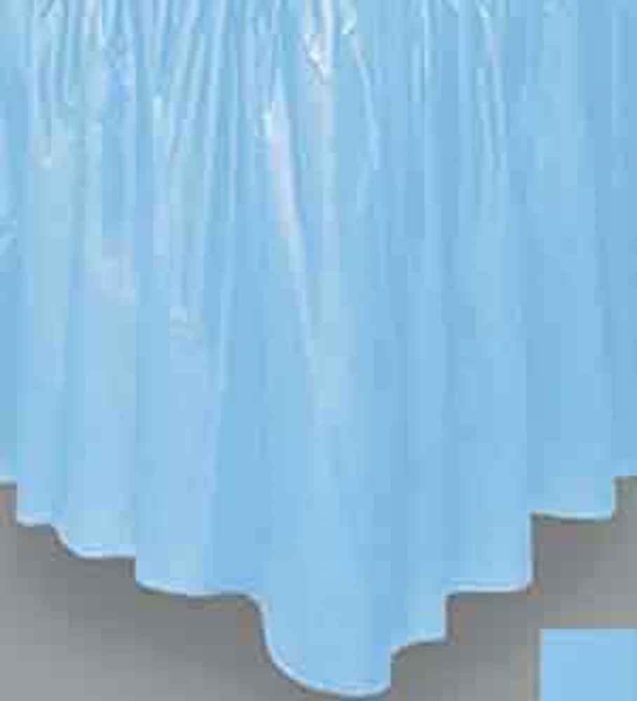 Powder Blue Tableskirt 29in x 14ft