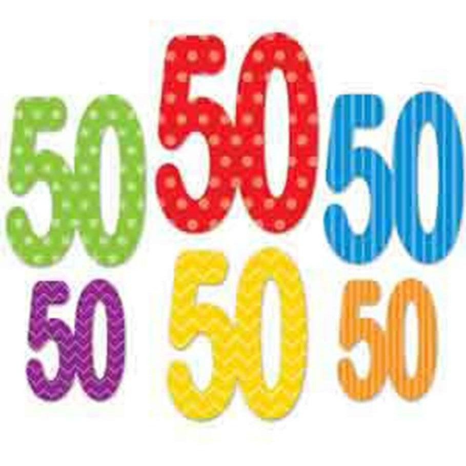 50th Birthday Cutouts - Toy World Inc