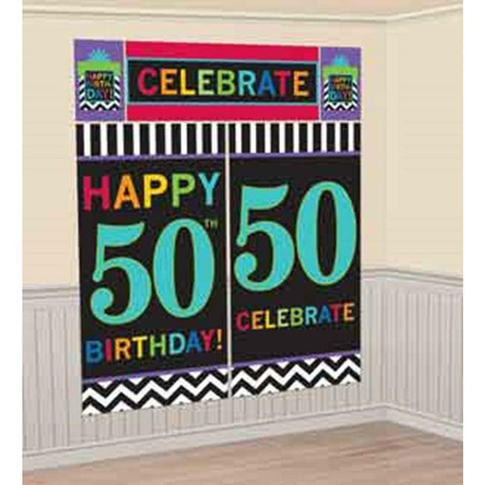 50th Scene Setter Deco Kit - Toy World Inc